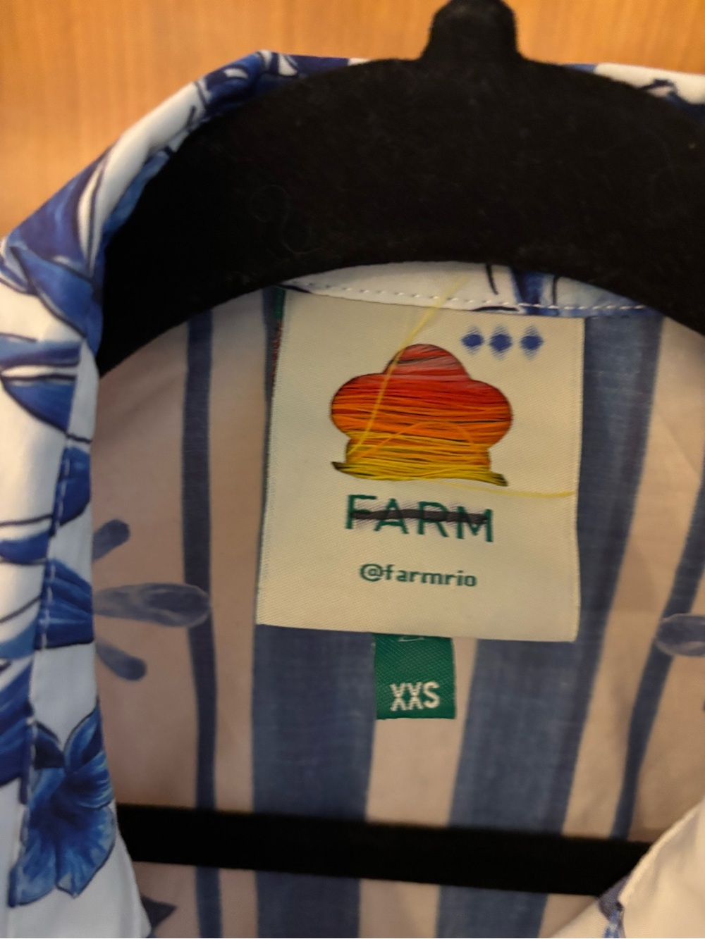 Farm Rio Garden Tile blouse - Picture 8 of 8